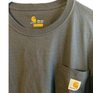 Carhartt Tshirt short sleeve Gray size 2Xl tall orriginal fit‎ / pocket